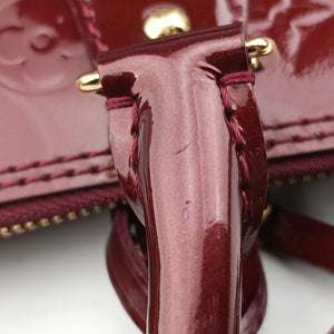 Pre-owned Louis Vuitton Alma GM Amarante Vernis M93595 handbag | stylenewstar