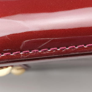 Pre-owned Louis Vuitton Alma GM Amarante Vernis M93595 handbag | stylenewstar