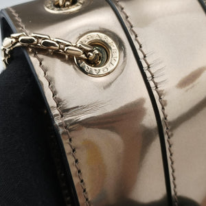 Pre-owned Bvlgari SERPENTI FOREVER Golden Enamel  shoulderbag | stylenewstar