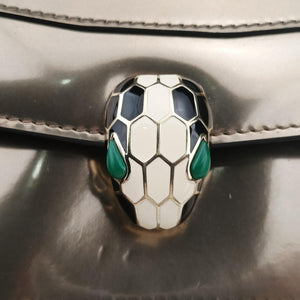 Pre-owned Bvlgari SERPENTI FOREVER Golden Enamel  shoulderbag | stylenewstar