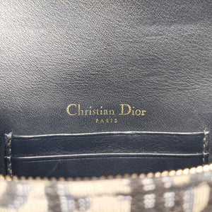 Vintage Christian Dior Saddle Navy×Gray jacquard  bum bag/waist bag | stylenewstar