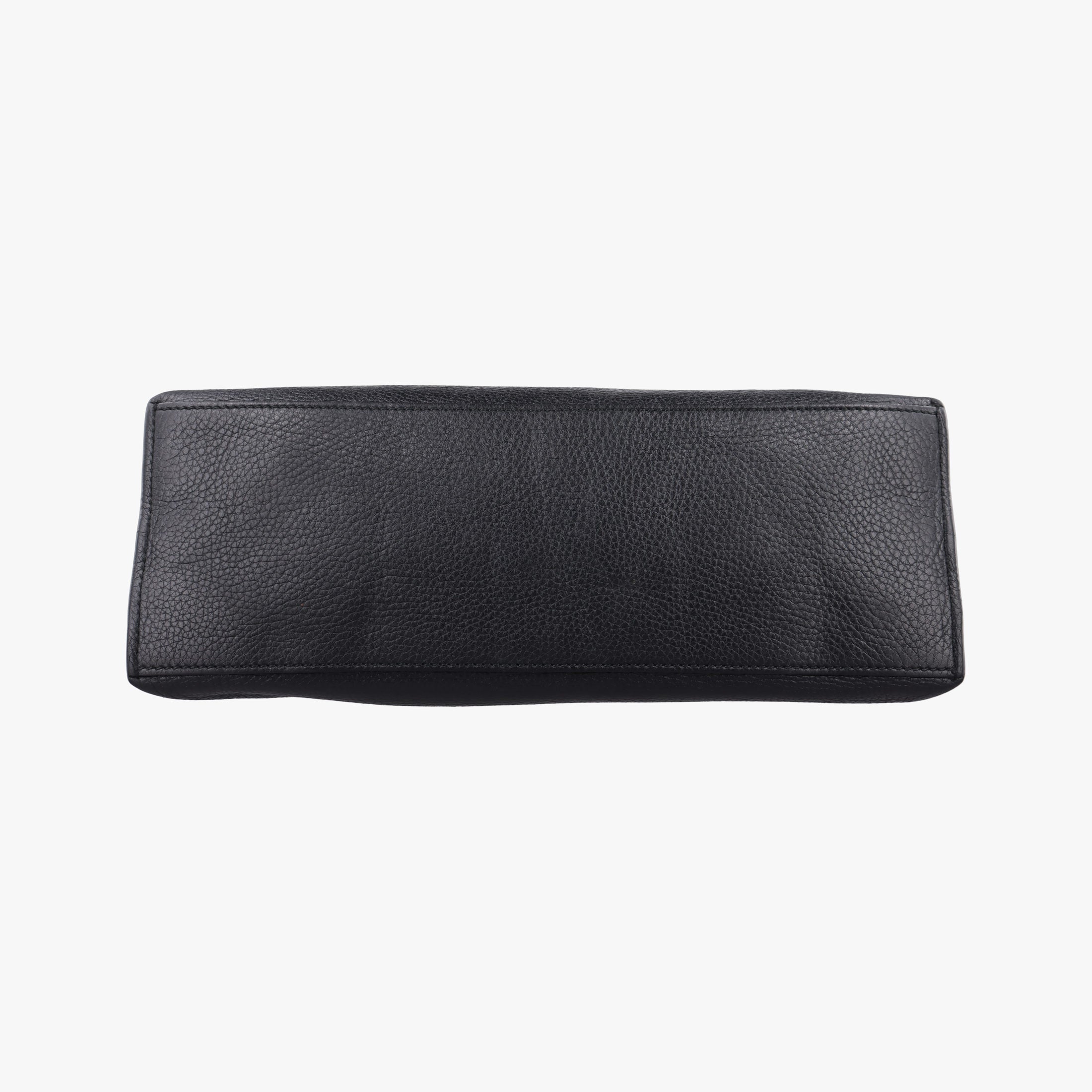 Pre-owned Gucci Bamboo Daily Black Leather 392013 shoulderbag | stylenewstar