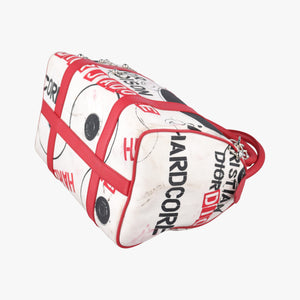 Pre-owned Christian Dior Hardcore White×Red×Black canvas×Leather  handbag | stylenewstar