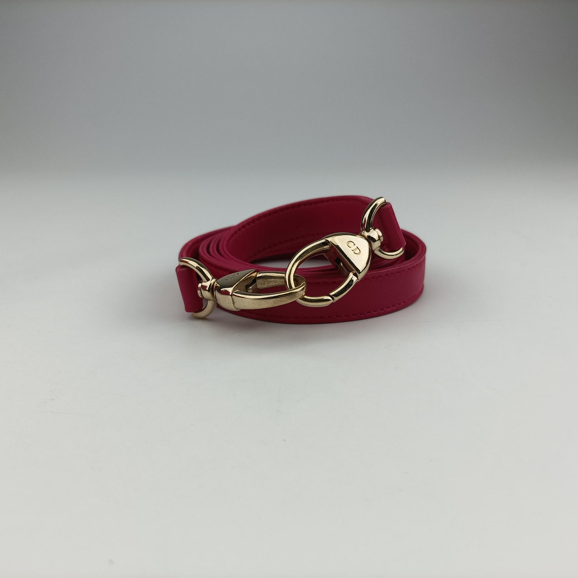 Pre-owned Christian Dior Lady Dior Rose lambskin  shoulderbag | stylenewstar