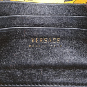 Secondhand VERSACE Virtus Black Leather  shoulderbag | stylenewstar