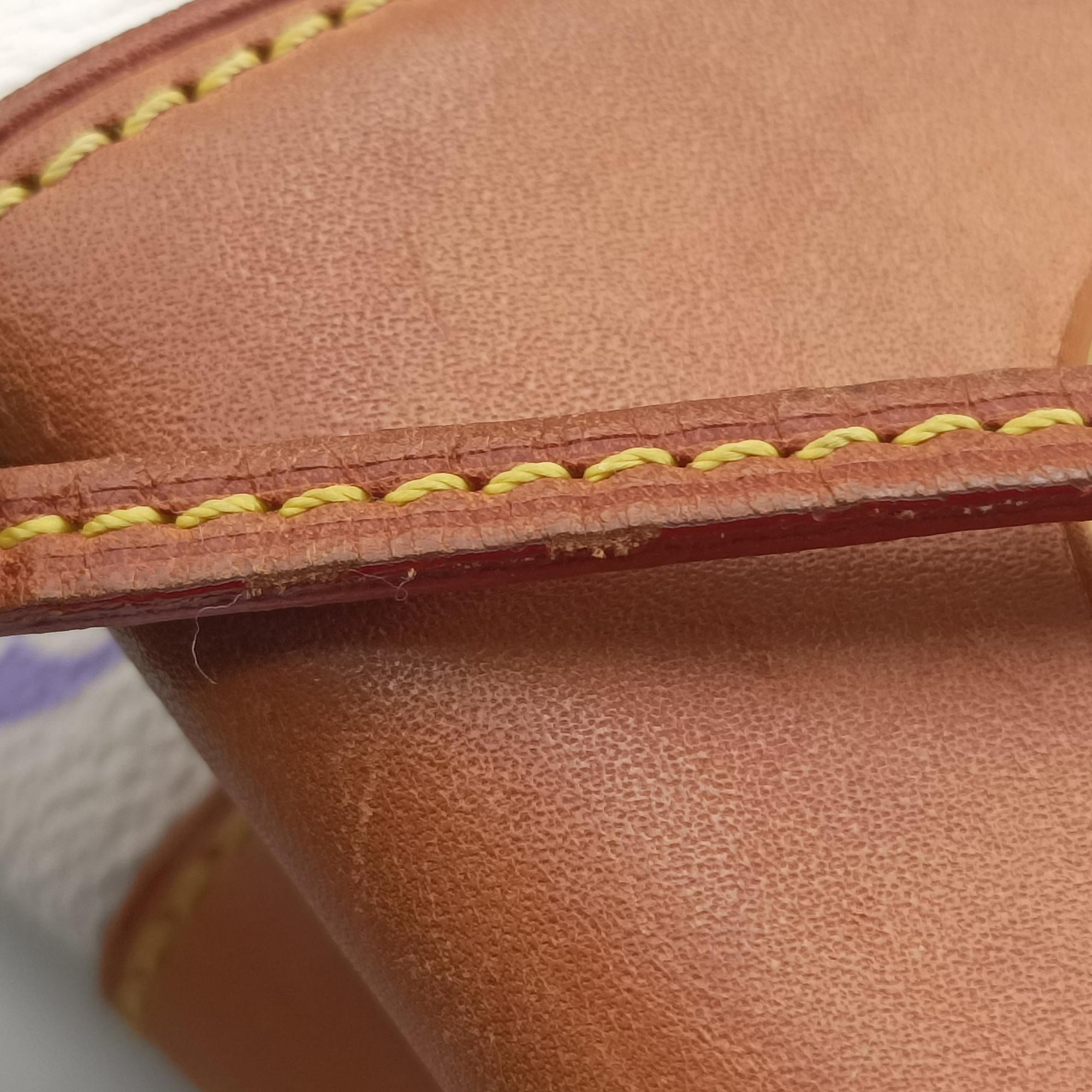 Secondhand Louis Vuitton URSULA white Monogram Multicolor M40123 handbag | stylenewstar