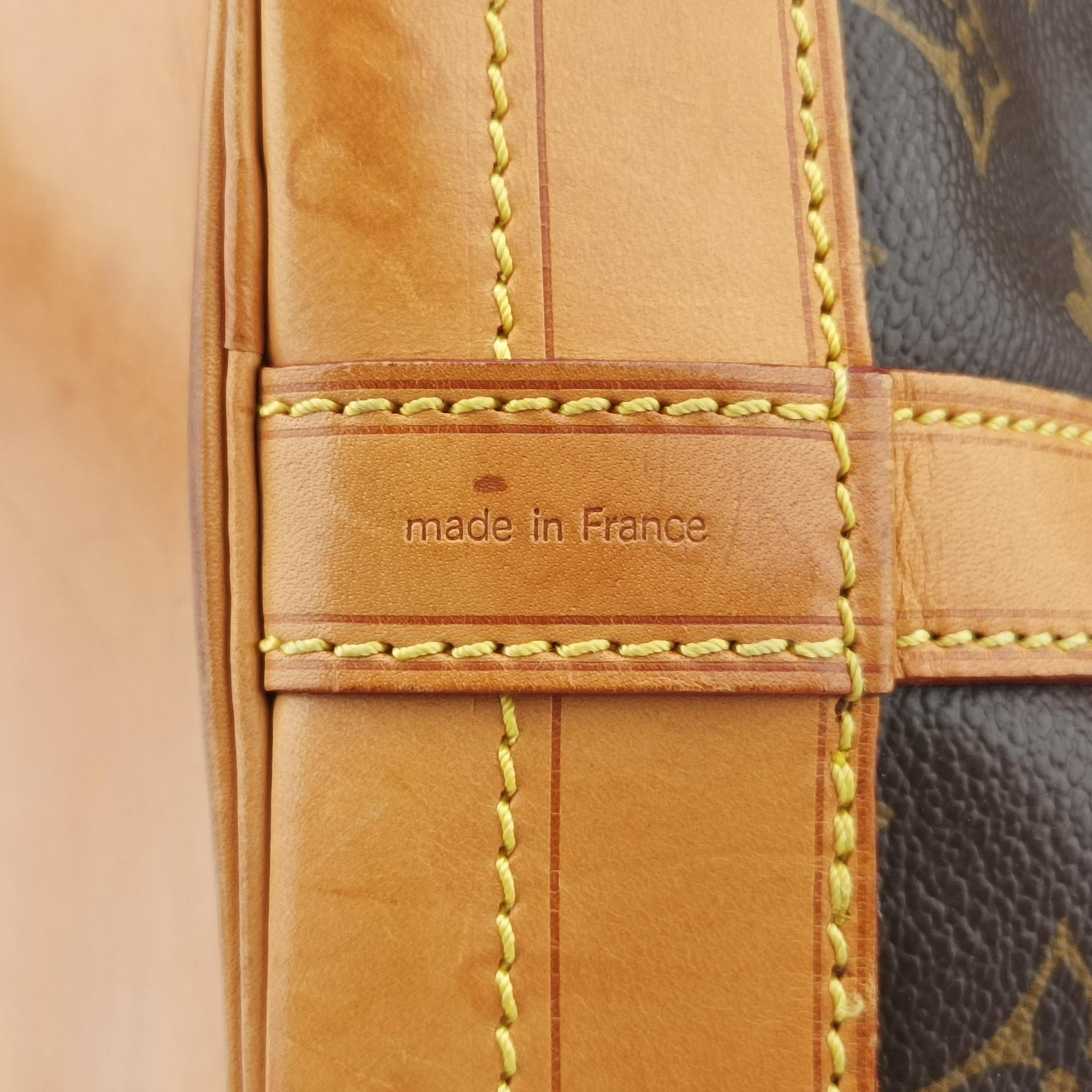 Pre-owned Louis Vuitton Noe Brown Monogram Canvas M42224 shoulderbag | stylenewstar