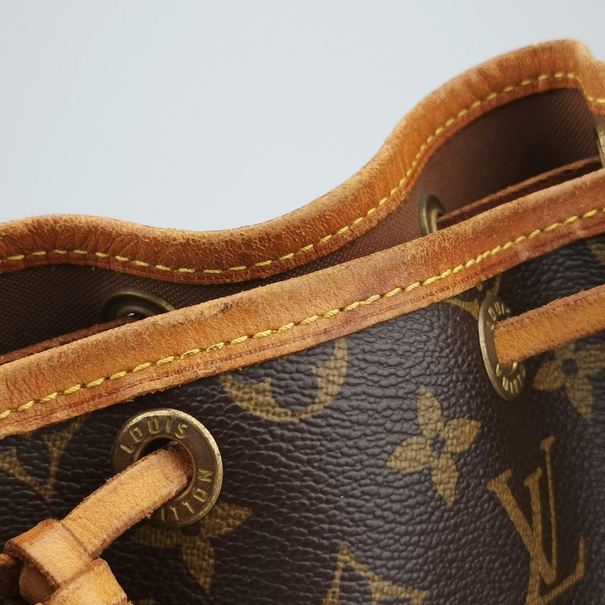 Pre-owned Louis Vuitton Noe Brown Monogram Canvas M42224 shoulderbag | stylenewstar