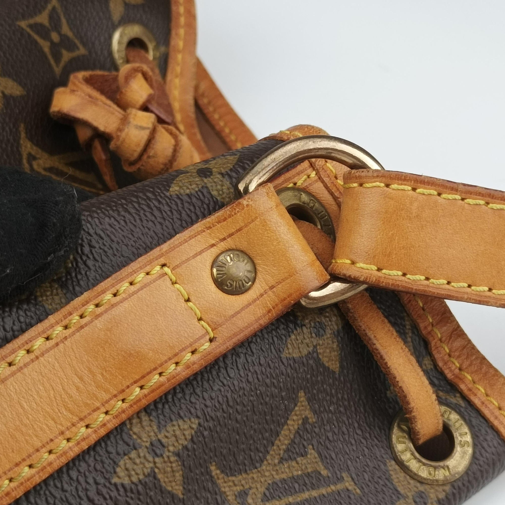 Pre-owned Louis Vuitton Noe Brown Monogram Canvas M42224 shoulderbag | stylenewstar