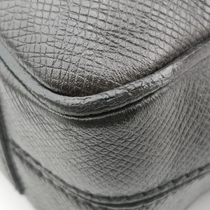 Pre-owned Louis Vuitton Porto Document Business PM Black Taiga M32952 handbag | stylenewstar