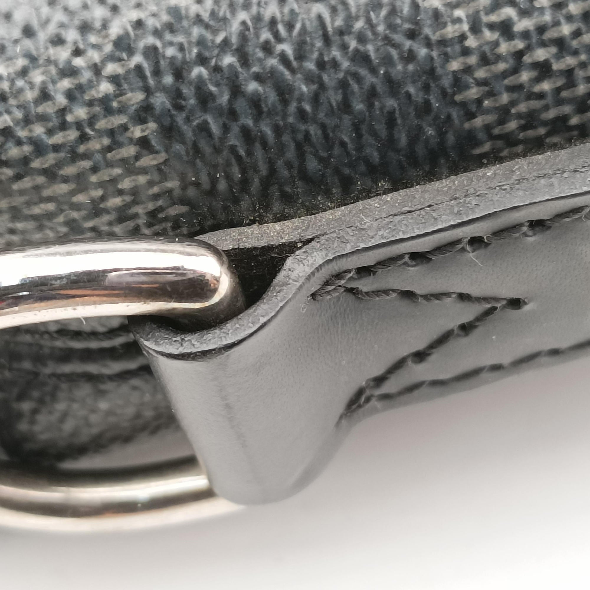 Pre-owned Louis Vuitton Graphite Ant Graphite Damier Graphite N40000 handbag | stylenewstar