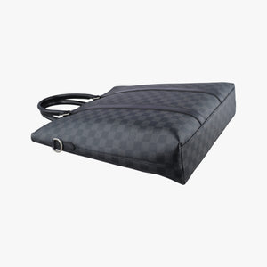 Pre-owned Louis Vuitton Graphite Ant Graphite Damier Graphite N40000 handbag | stylenewstar