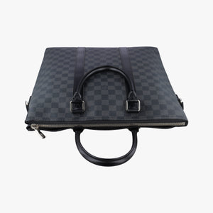 Pre-owned Louis Vuitton Graphite Ant Graphite Damier Graphite N40000 handbag | stylenewstar