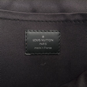 Pre-owned Louis Vuitton Pochette Voyage MM Pacific Blue Monogram Eclipse PVC Coated Canvas M61692 clutchbag | stylenewstar