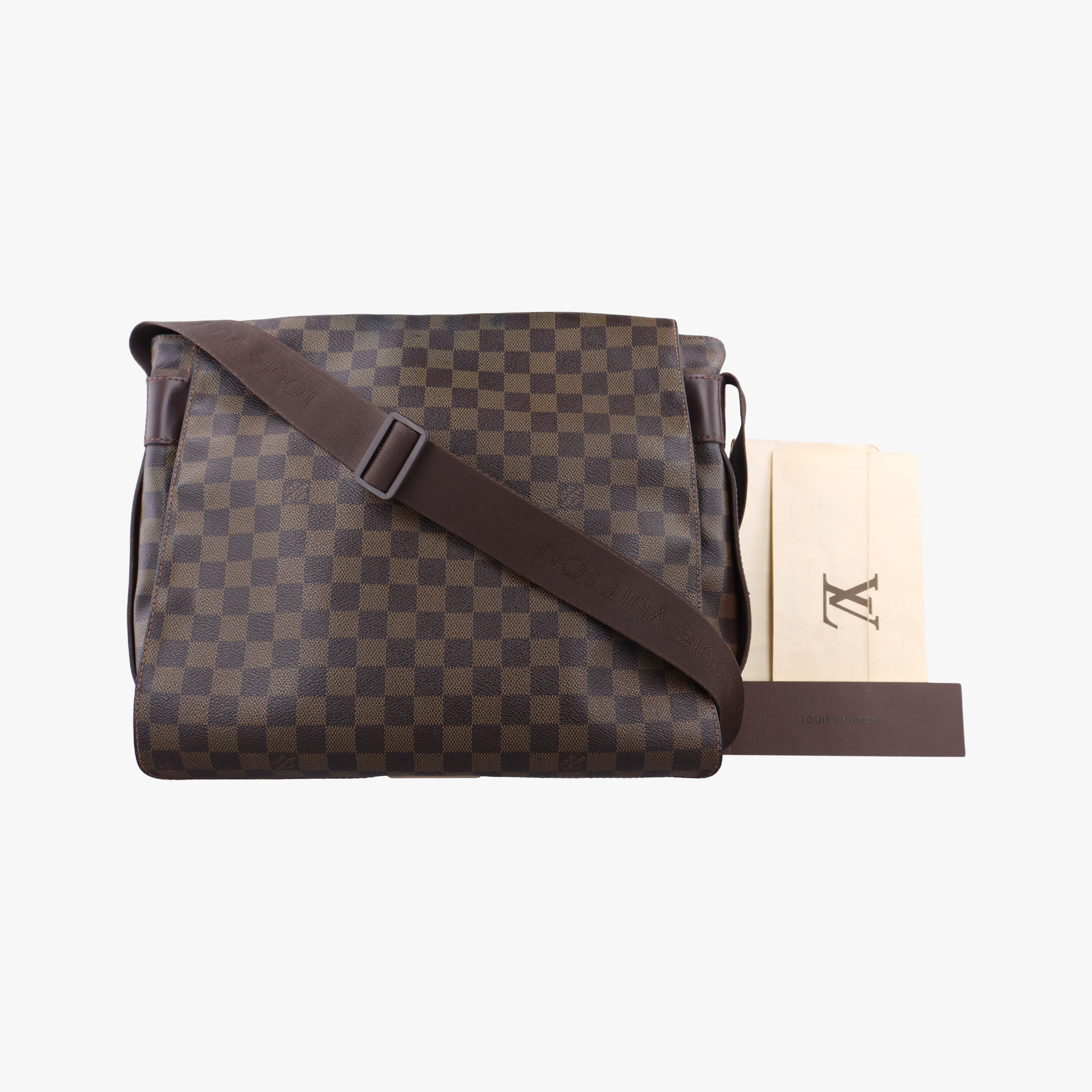 Pre-owned Louis Vuitton Bastille Messenger EBENE Damier Canvas N45258 shoulderbag | stylenewstar