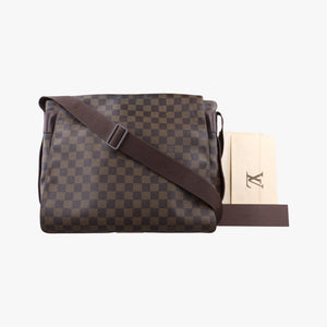 Pre-owned Louis Vuitton Bastille Messenger EBENE Damier Canvas N45258 shoulderbag | stylenewstar