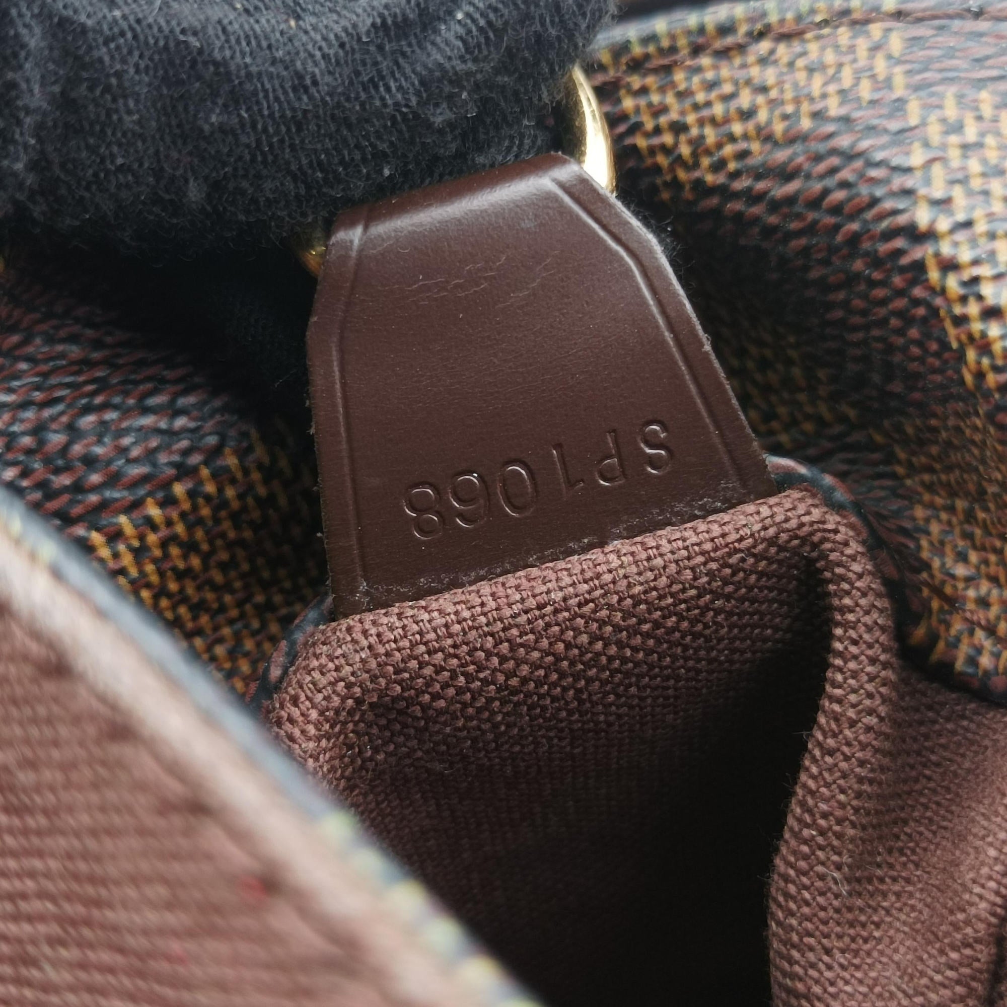Pre-owned Louis Vuitton Bastille Messenger EBENE Damier Canvas N45258 shoulderbag | stylenewstar