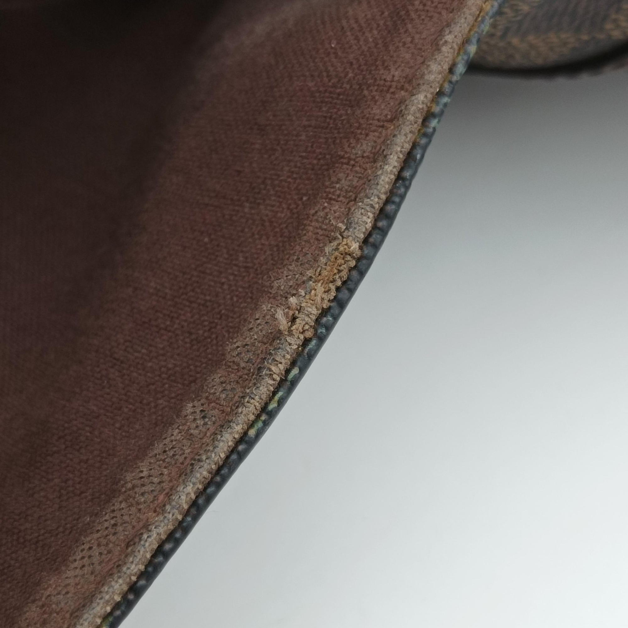 Pre-owned Louis Vuitton Bastille Messenger EBENE Damier Canvas N45258 shoulderbag | stylenewstar