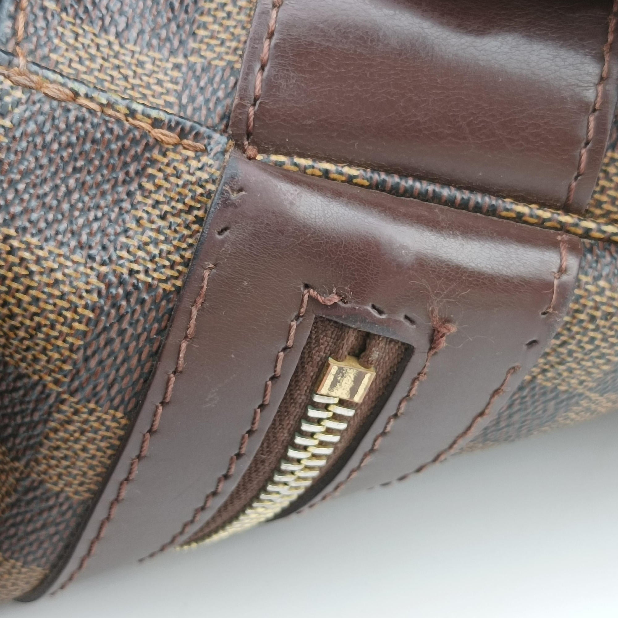 Pre-owned Louis Vuitton Bastille Messenger EBENE Damier Canvas N45258 shoulderbag | stylenewstar