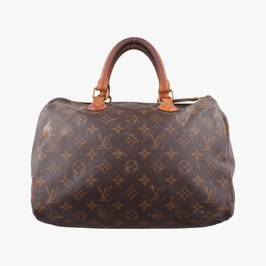 Pre-owned Louis Vuitton Speedy 30 Brown Monogram Canvas M41526 handbag | stylenewstar