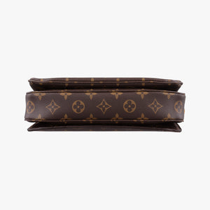 Vintage Louis Vuitton Pochette Metis MM Brown Monogram Canvas M44875 shoulderbag | stylenewstar