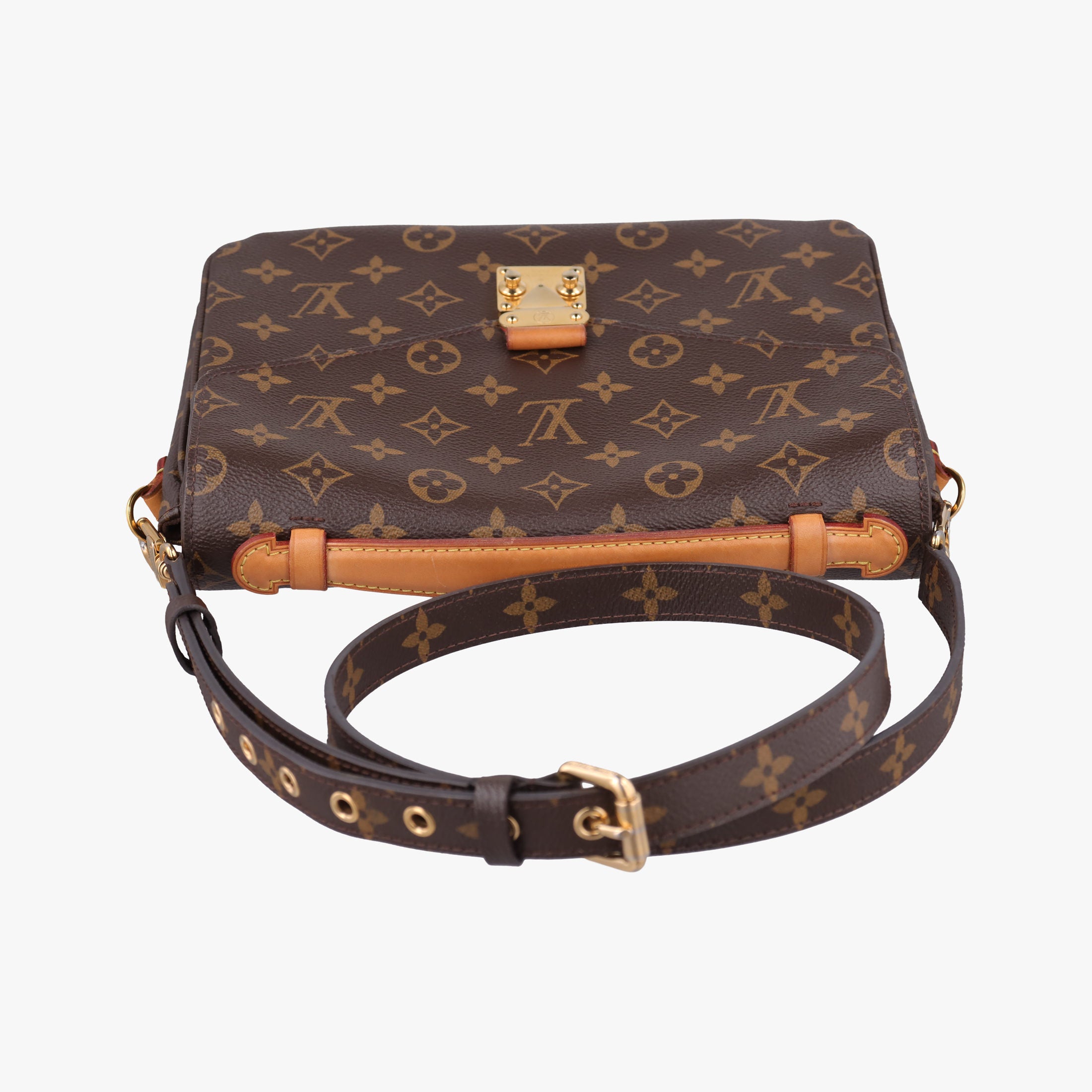 Vintage Louis Vuitton Pochette Metis MM Brown Monogram Canvas M44875 shoulderbag | stylenewstar