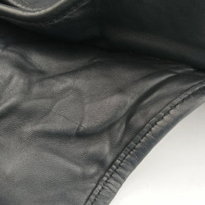 Pre-owned Miu Miu Coffer Matelasse Black Leather  shoulderbag | stylenewstar