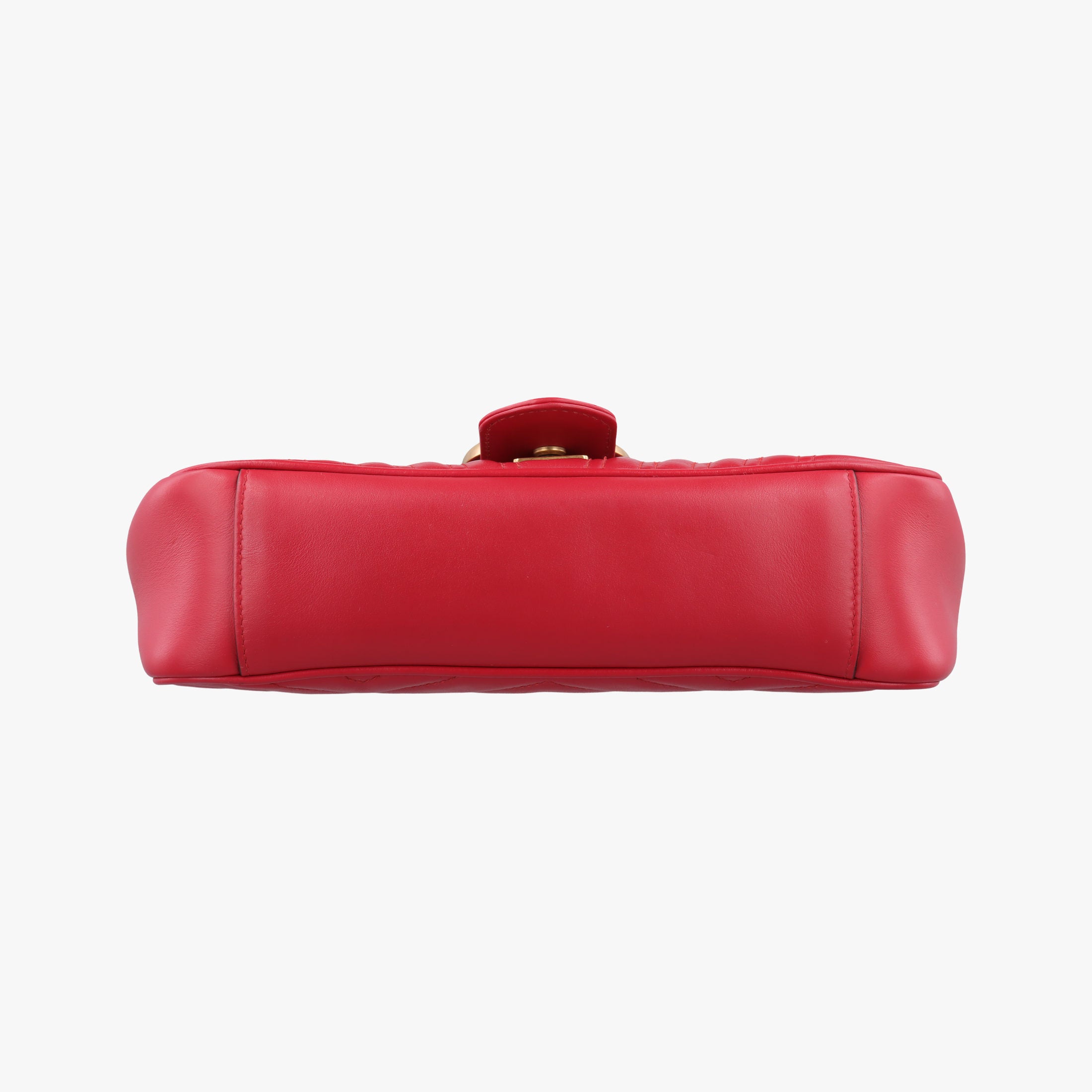 Vintage Gucci GG Marmont Red Leather 443497 shoulderbag | stylenewstar
