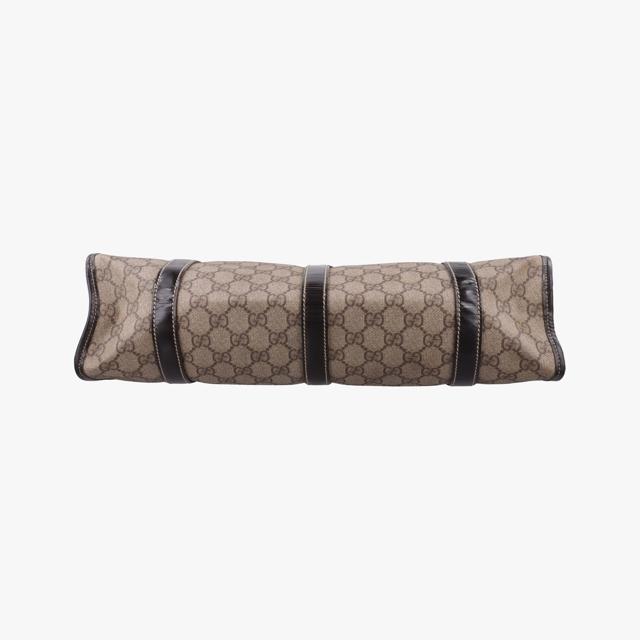 Secondhand Gucci New Jackie Brown PVC coated canvas × leather 203494 handbag | stylenewstar