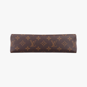 Pre-owned Louis Vuitton SAINT PLACIDE brown×CERISE Monogram Canvas×calf leather M43713 shoulderbag | stylenewstar
