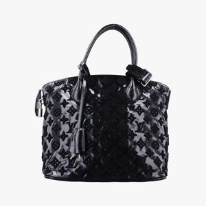 Secondhand Louis Vuitton Lockit Noir Vernis×Embroidery M40602 handbag | stylenewstar