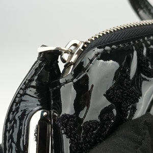 Secondhand Louis Vuitton Lockit Noir Vernis×Embroidery M40602 handbag | stylenewstar
