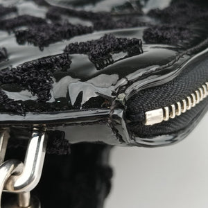 Secondhand Louis Vuitton Lockit Noir Vernis×Embroidery M40602 handbag | stylenewstar