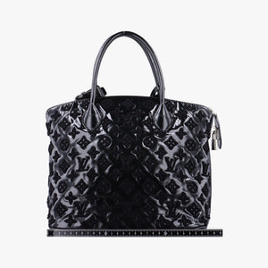 Secondhand Louis Vuitton Lockit Noir Vernis×Embroidery M40602 handbag | stylenewstar