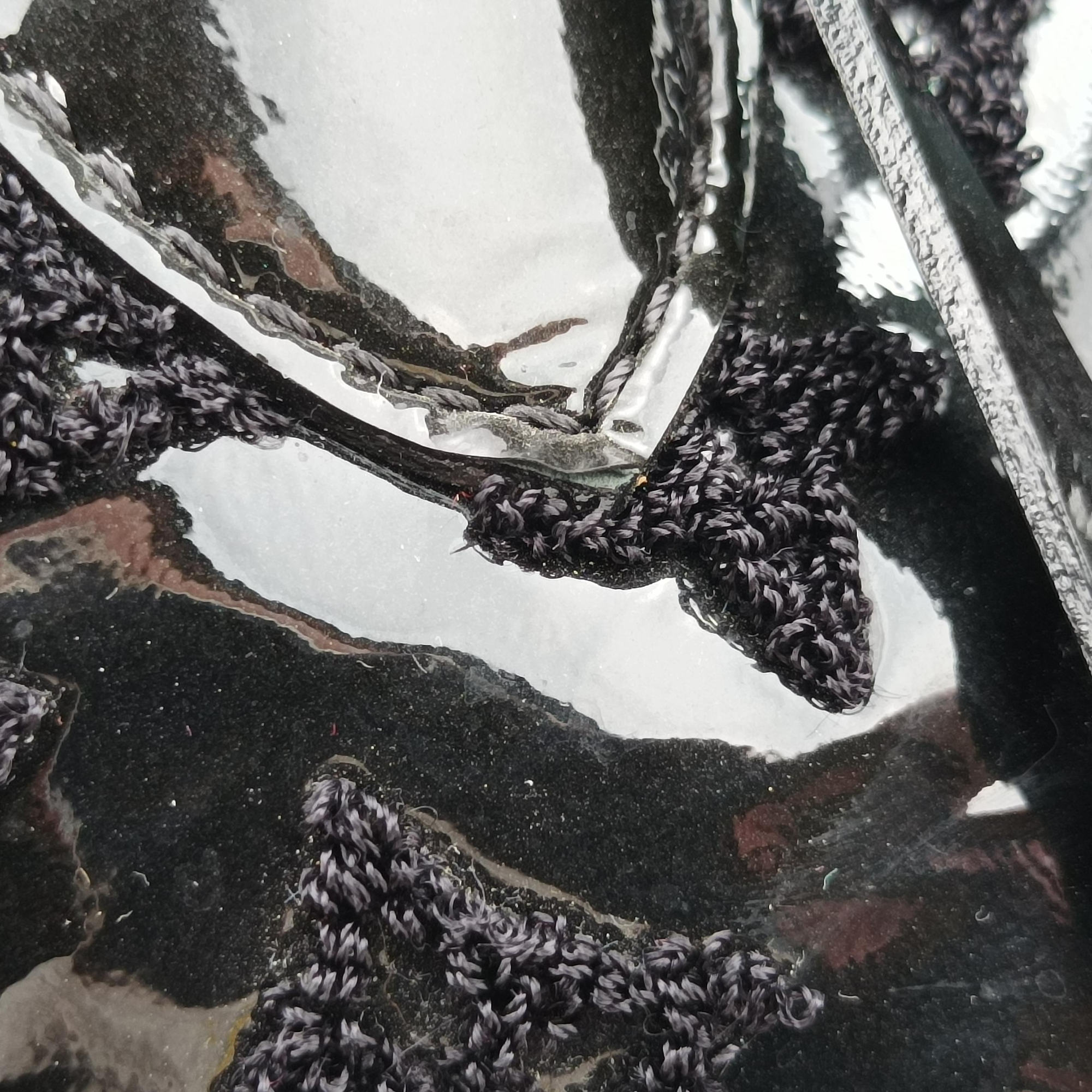 Secondhand Louis Vuitton Lockit Noir Vernis×Embroidery M40602 handbag | stylenewstar