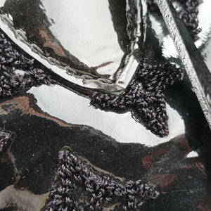 Secondhand Louis Vuitton Lockit Noir Vernis×Embroidery M40602 handbag | stylenewstar