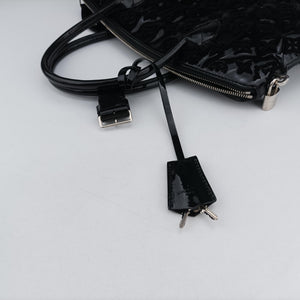Secondhand Louis Vuitton Lockit Noir Vernis×Embroidery M40602 handbag | stylenewstar