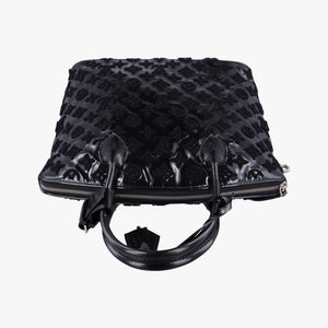 Secondhand Louis Vuitton Lockit Noir Vernis×Embroidery M40602 handbag | stylenewstar
