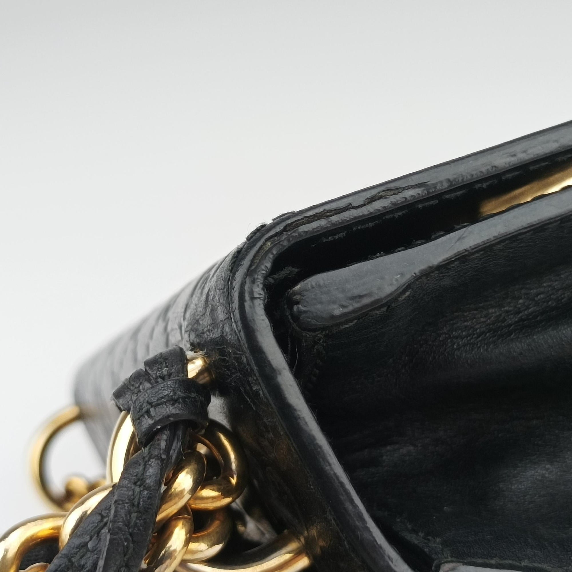 Vintage Gucci Padlock Black Leather 409487 shoulderbag | stylenewstar