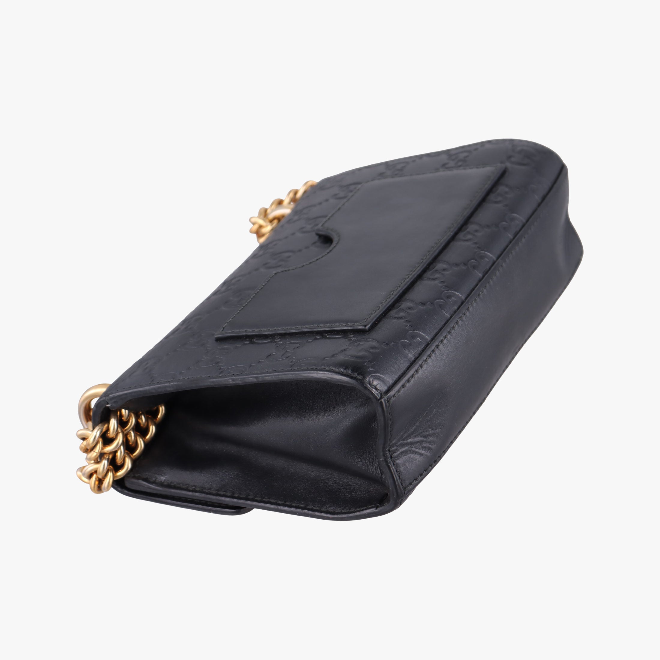 Vintage Gucci Padlock Black Leather 409487 shoulderbag | stylenewstar
