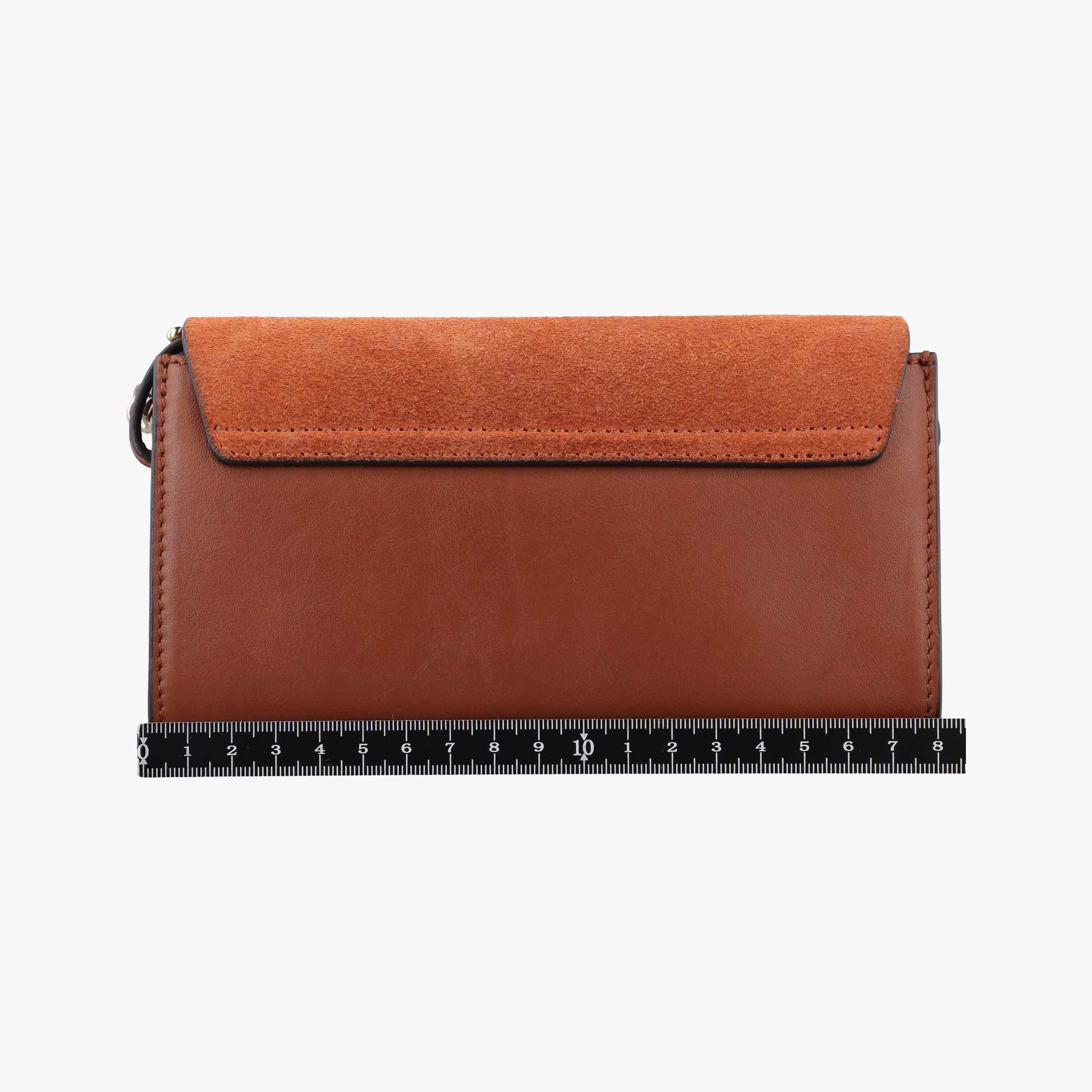 Pre-owned Chloe FAYE Brown Suede × leather  shoulderbag | stylenewstar