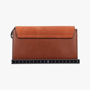 Pre-owned Chloe FAYE Brown Suede × leather  shoulderbag | stylenewstar