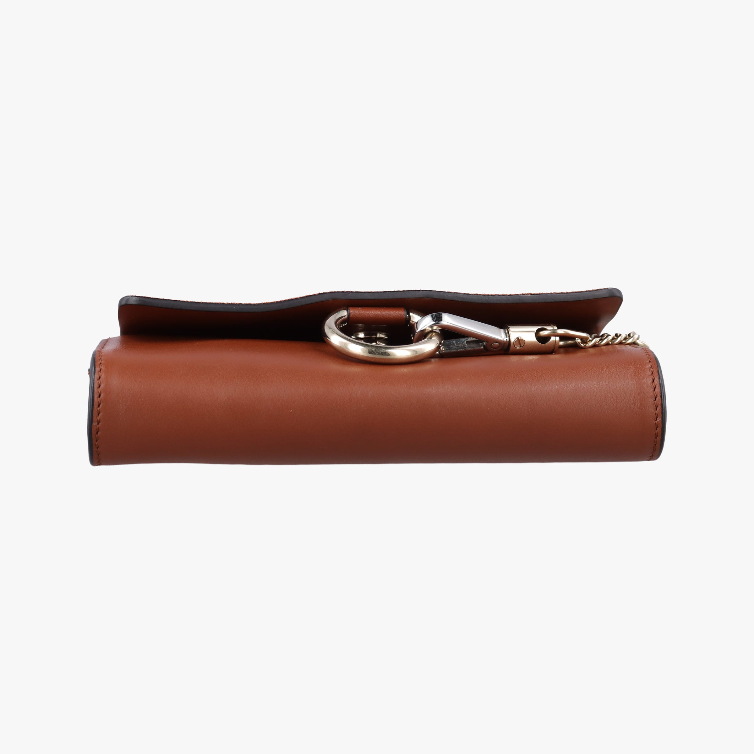 Pre-owned Chloe FAYE Brown Suede × leather  shoulderbag | stylenewstar