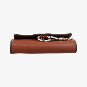 Pre-owned Chloe FAYE Brown Suede × leather  shoulderbag | stylenewstar