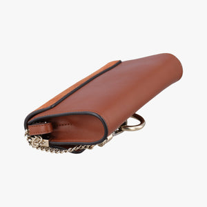 Pre-owned Chloe FAYE Brown Suede × leather  shoulderbag | stylenewstar