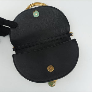 Pre-owned Chloe Nile Minaudiere Black Leather  shoulderbag | stylenewstar