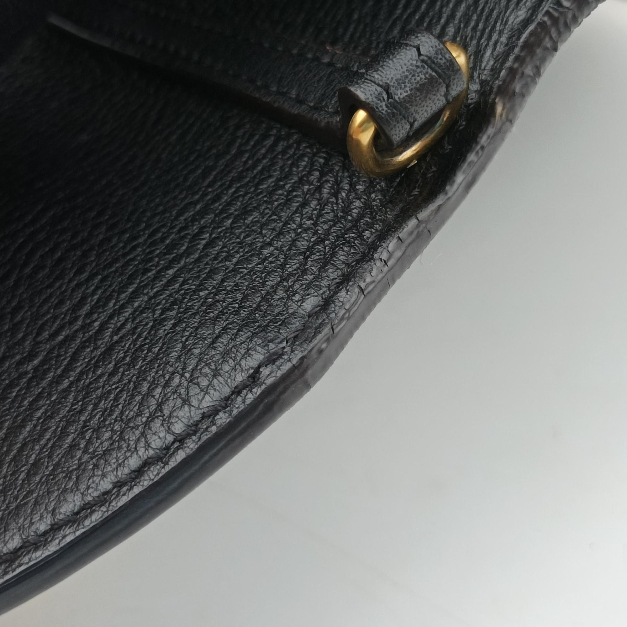 Pre-owned Chloe Nile Minaudiere Black Leather  shoulderbag | stylenewstar