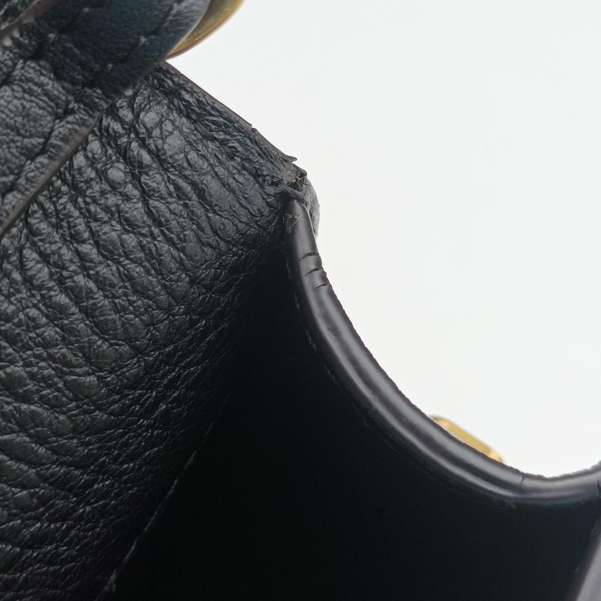 Pre-owned Chloe Nile Minaudiere Black Leather  shoulderbag | stylenewstar