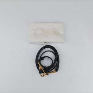 Pre-owned Chloe Nile Minaudiere Black Leather  shoulderbag | stylenewstar