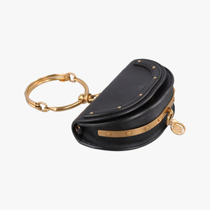 Pre-owned Chloe Nile Minaudiere Black Leather  shoulderbag | stylenewstar